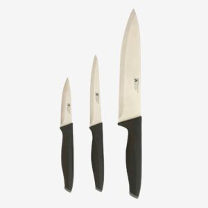 Richardson Sheffield – Knivset Advantage 3 delar – Svart – Köksknivar & tillbehör – Från Homeroom