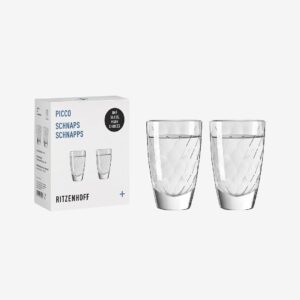 Ritzenhoff – Shotglas Picco 2-p – Transparent – Drinkglas & shotglas – Från Homeroom