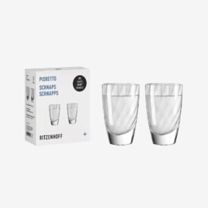 Ritzenhoff – Shotglas Pioretto 2-p – Transparent – Drinkglas & shotglas – Från Homeroom