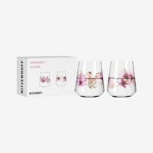 Ritzenhoff – Vattenglas Sommersonett 2-pack – Transparent – Dricksglas – Från Homeroom