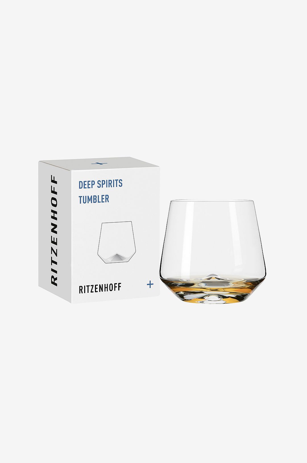 Ritzenhoff – Whiskeyglas Deep Spirits Diamond – Transparent – Drinkglas & shotglas – Från Homeroom