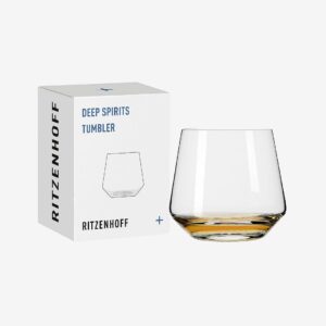 Ritzenhoff – Whiskeyglas Deep Spirits Geo 2 – Transparent – Drinkglas & shotglas – Från Homeroom