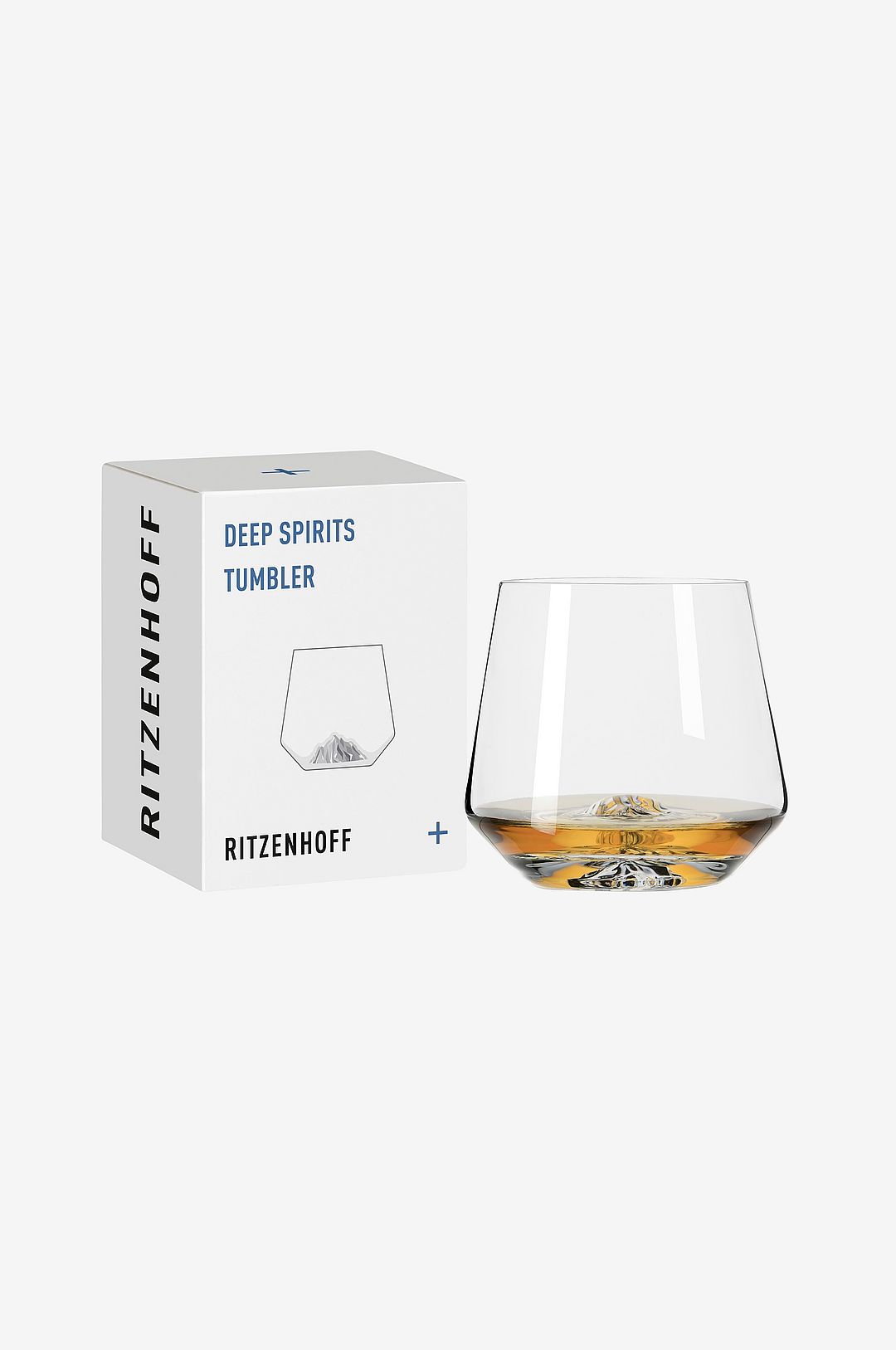 Ritzenhoff – Whiskeyglas Deep Spirits Montain – Transparent – Drinkglas & shotglas – Från Homeroom