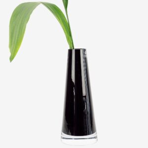 Rotor design – Glasvas Etage – Svart – Krukor & vaser – Från Homeroom