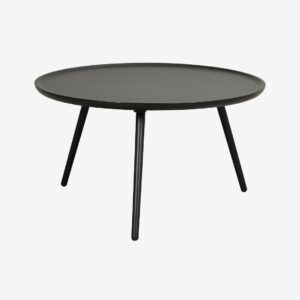 Rowico Home – Soffbord, Daisy Dia 80 cm – Svart – Soffbord – Från Homeroom