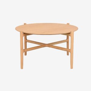 Rowico Home – Soffbord Holton, Ø 87 cm – Natur – Soffbord – Från Homeroom