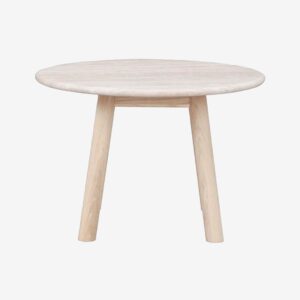 Rowico Home – Soffbord Taransay, Ø 60 – Beige – Soffbord – Från Homeroom