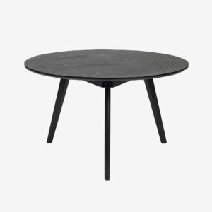 Rowico Home – Soffbord Yumi Ø90 cm – Svart – Soffbord – Från Homeroom