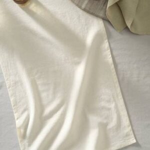 SADIE löpare Naturvit