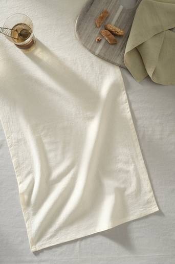 SADIE löpare Naturvit