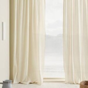 SADIE multifunktionsgardin 2-pack Naturvit