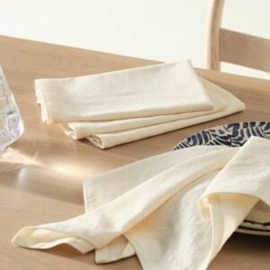 SADIE servett 4-pack Naturvit