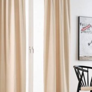 SAMMIE multifunktionsgardin 2-pack Beige