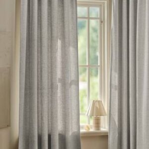 SANDY bouclégardin 2-pack Grå