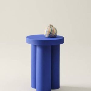 SANJO sidobord Koboltblå