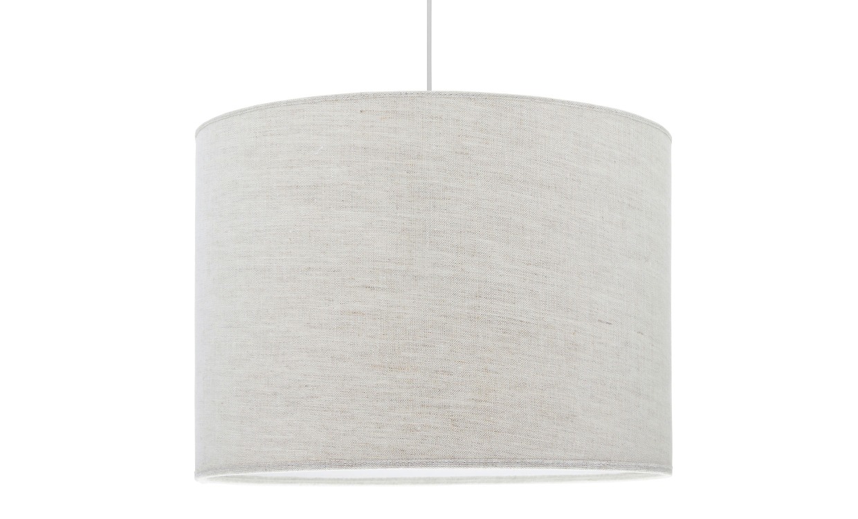 SARA Taklampa Linne Beige