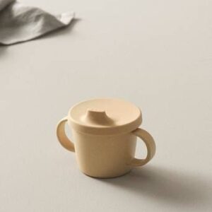 SASSEN mugg med piplock Gul