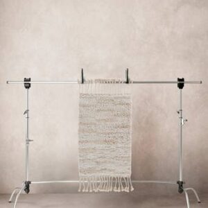 SENISE badrumsmatta 80×120 cm Vitbeige