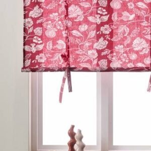 SERAFINA roll up-gardin Röd