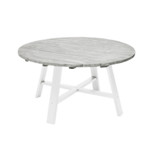 SHABBY CHIC bord ø 138 cm Grå