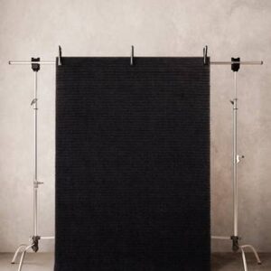 SIENA utomhusmatta 160×230 cm Svart