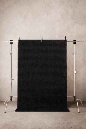 SIENA utomhusmatta 160×230 cm Svart