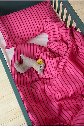 SIMA MINI påslakanset spjälsäng ekologisk