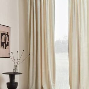 SIMONE multifunktionsgardin 2-pack Greige