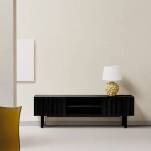 SION tv-bänk 43×160 cm Svart