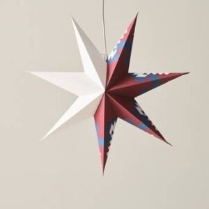 SIRKAS julstjärna ø 60 cm Röd