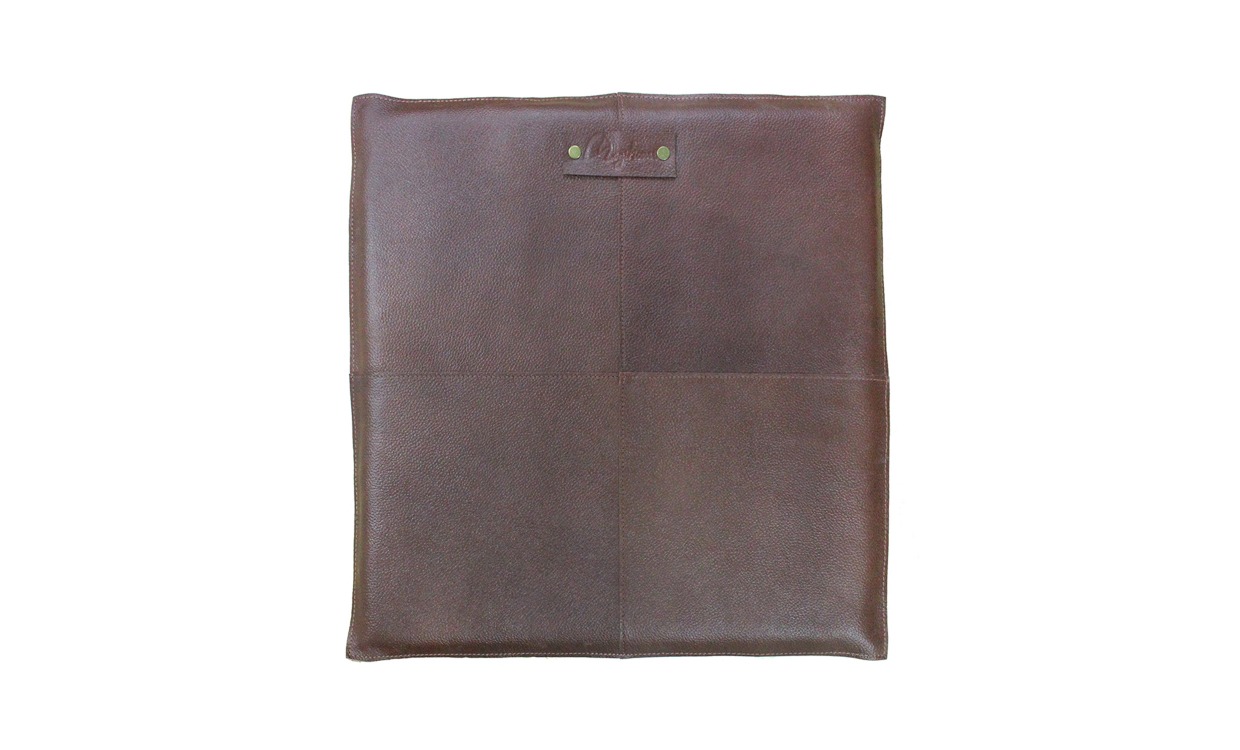 SITTDYNA i läder Brun 38×38