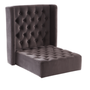 SKENE LYX hundbädd/kattbädd Mörkgrå