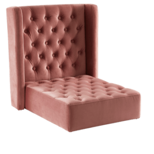 SKENE LYX hundbädd/kattbädd Rosa