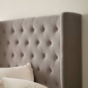 SKENE LYX sänggavel 120 cm Greige