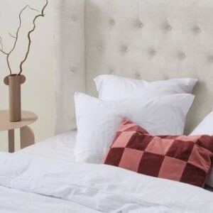 SKENE LYX sänggavel 160 cm Naturvit