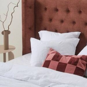 SKENE LYX sänggavel 180 cm Roströd