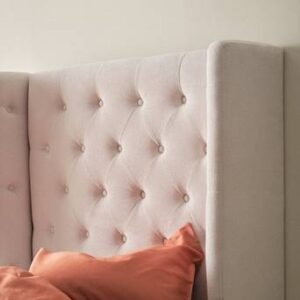 SKENE LYX sänggavel 90 cm Naturvit