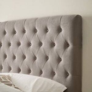 SKENE sänggavel 120 cm Greige