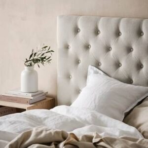 SKENE sänggavel 120 cm Lingrå