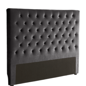 SKENE sänggavel 160 cm Mörkgrå