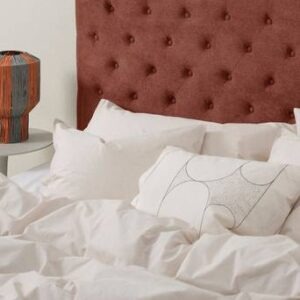 SKENE sänggavel 160 cm Roströd