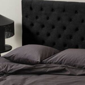 SKENE sänggavel 180 cm Mörkgrå