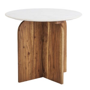 SOFFBORD Trä/Marmor D50