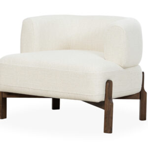 SOLIMA Fåtölj Offwhite