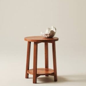 SOLTA sidobord ø 45 cm Brun