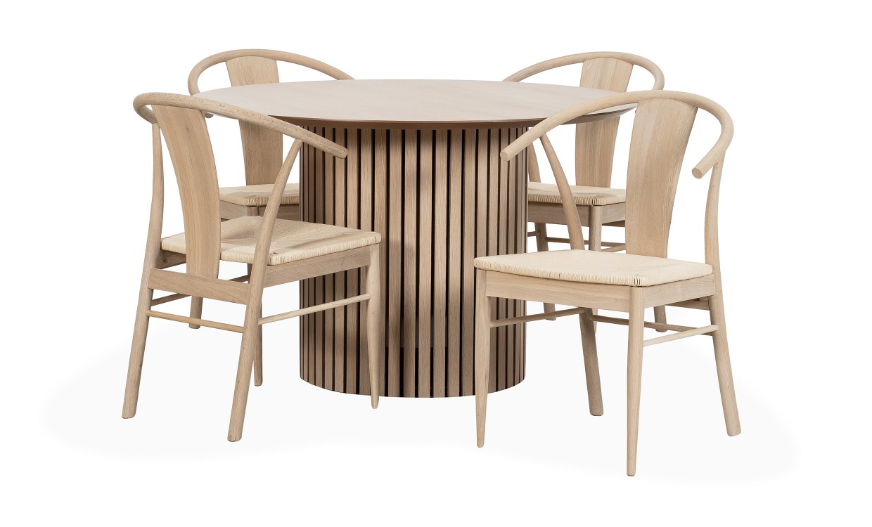 SOLVEIG 120/GINA Matgrupp 4 Stolar Vitoljad