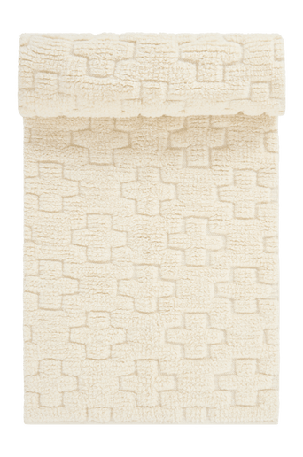 SOMA gångmatta 80×150 cm Naturvit