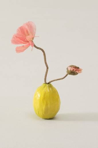 SOUR vas höjd 9,5 cm Gul