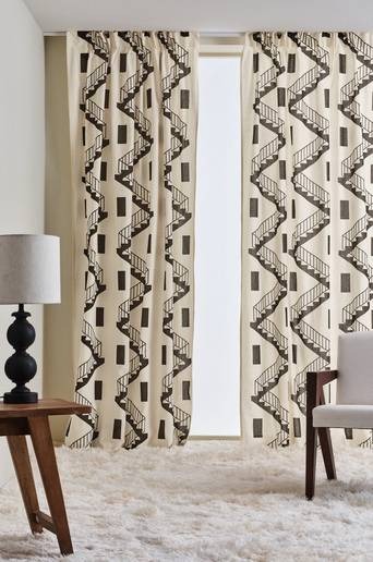 STAIRS multifunktionsgardin 2-pack Multi