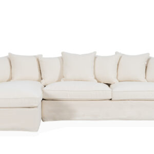 STEDFORD Bäddsoffa Divan Vänster Beige